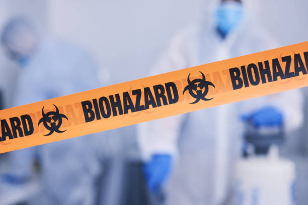Professional Blood Cleanup technician working in Eden, NC
